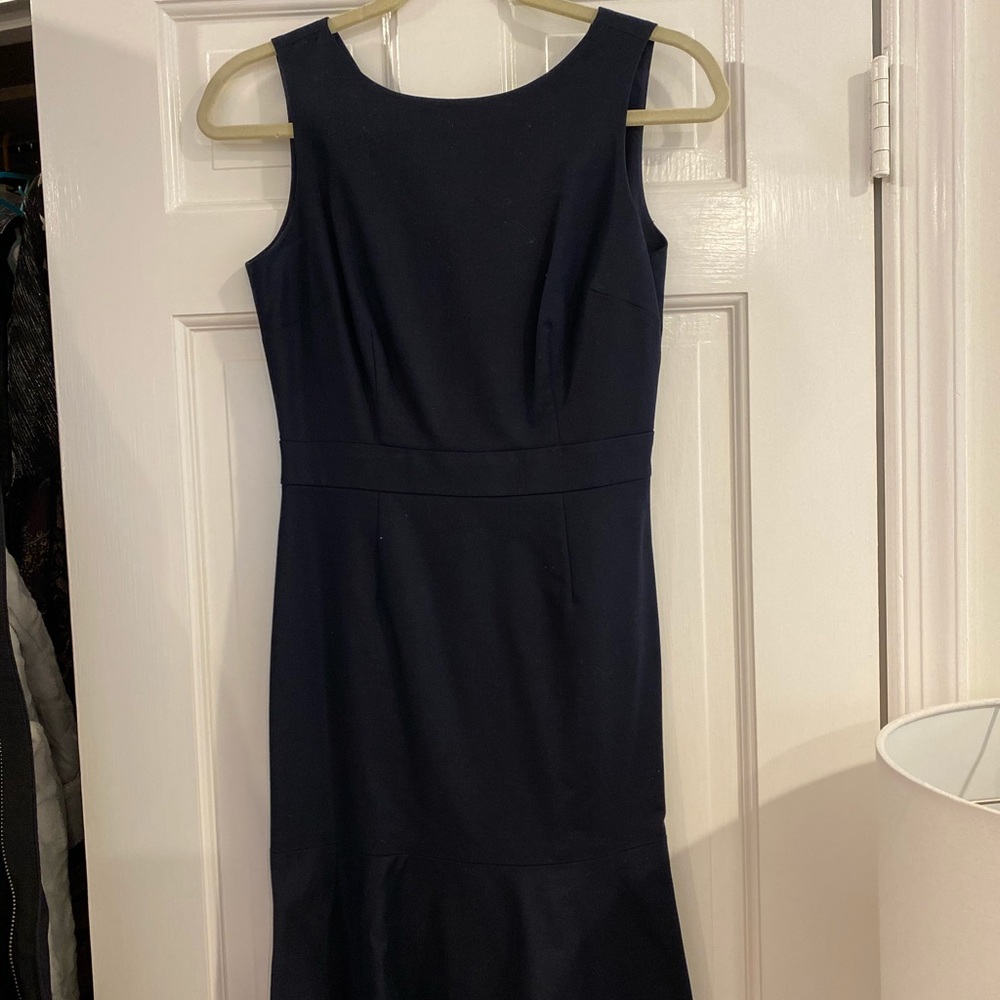 Super cute blue banana republic work dress